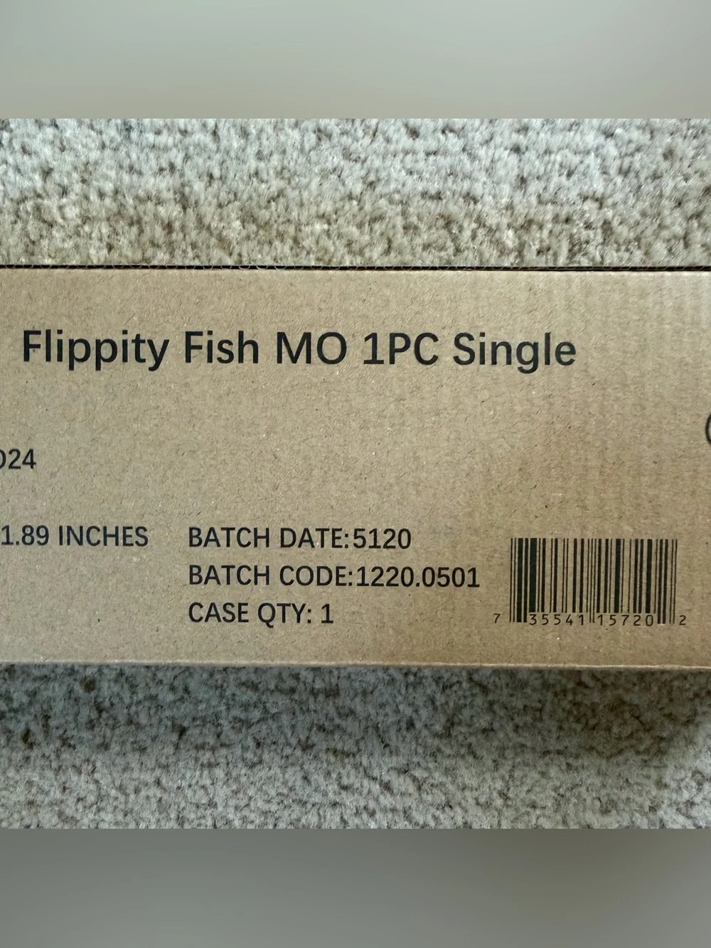 Flippity Fish Deluxe Motion Activated Interactive Cat Toy W/ Pole New